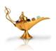 Magic Lamp with Lottery Genie